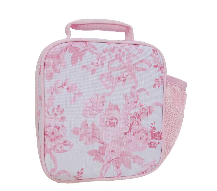 LoveShackFancy Pink Damask Floral Mackenzie Backpack Bundle, Set