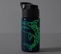 Shark Blueprint Glow-In-The-Dark Mackenzie Water Bottle