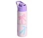 Pink Glow-In-The-Dark Bows Mackenzie Water Bottle