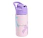 Pink Glow-In-The-Dark Bows Mackenzie Water Bottle
