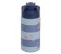 Chambray Stripe Airplanes Glow-In-The-Dark Mackenzie Water Bottle