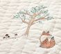 Rylee + Cru Woodland Organic Baby Quilt