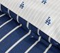 <i>MLB™</i> <i>Los Angeles Dodgers™</i> Patches Stripe Jersey Quilt & Shams