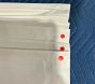 Open Box: Linen Cordless Blackout Roman Shade (32"W x 64"L) - White