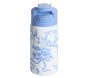 LoveShackFancy Blue Damask Floral Mackenzie Water Bottle