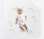 Picture Perfect Elephant Embroidered Muslin Baby Blanket