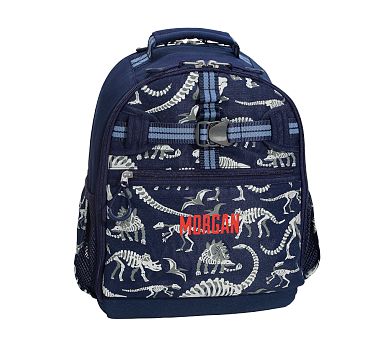 Mackenzie Navy Dino Bones Glow-in-the-Dark Adaptive Backpack