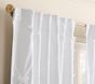 Open Box: Bow Trellis Blackout Curtain (44"W x 84"L) - White