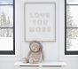 Love You More Wood Sentiment Art