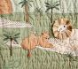 Lion Family Organic Baby Quilt