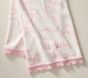 Bow Organic Knit Baby Blanket