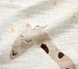 Goldie Giraffe Organic Muslin Bib, Burp and Swaddle Set