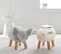 Plush Critter Foot Stool