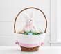 Color Pop Linen Easter Basket Liner