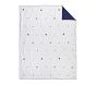 Embroidered Baseball Stripe Duvet Bedding Set