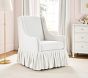 Merced Skirted Swivel Glider