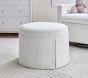 Box Pleat Ottoman