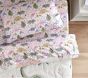 Floral Dino Organic Cotton Sheet Set