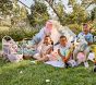 Preppy Madras Easter Basket Liners