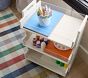 Wood And Acrylic Storage Cart