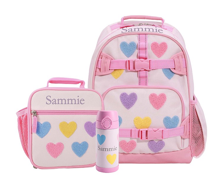 Pastel Chenille Backpack & Lunch Bundle | Pottery Barn Kids display picture 2