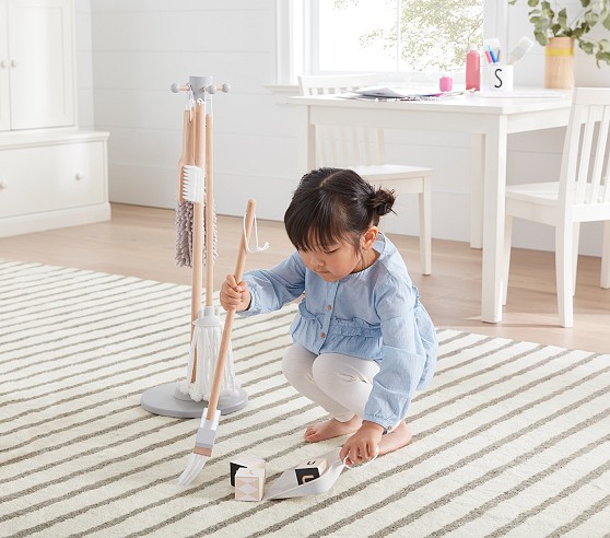 木馬　アメリカのpottery barn kidsブランド 木馬 アメリカのpottery barn kidsブランド Wooden Cleaning Set for