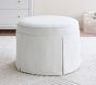 Box Pleat Ottoman