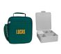 Mackenzie Green Quilted Dino Lunch &amp; Bento Bundle, Set of 2