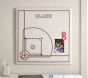 Personalized Baseball Printed Fabric Pinboard (24")