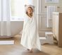 Snow Leopard Faux Fur Kid Hooded Towel