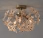 Monique Lhuillier Crystal Butterfly Flush Mount (16")