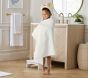 Snow Owl Plush Kid Hooded Towel