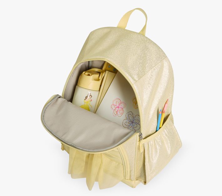 Disney Princess Cream Backpack with Gold Accents DISNEY PRINCESS BACKPACK BATH AND BODY WORKS GOLD GOLDEN  main image 4
