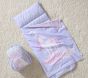 Unicorn Ditsy Floral Mackenzie Nap Mat &amp; Small Backpack Bundle