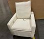 Open Box: Paxton Swivel Glider Power Recliner - Performance Boucle Oatmeal