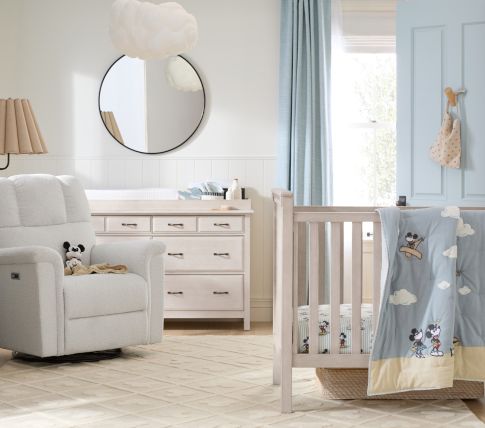 Blue Disney Mickey Mouse Nursery