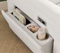Cozy Storage Swivel Glider Recliner