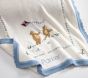 Riley Sheehey Bear Sherpa-Backed Knit Baby Blanket