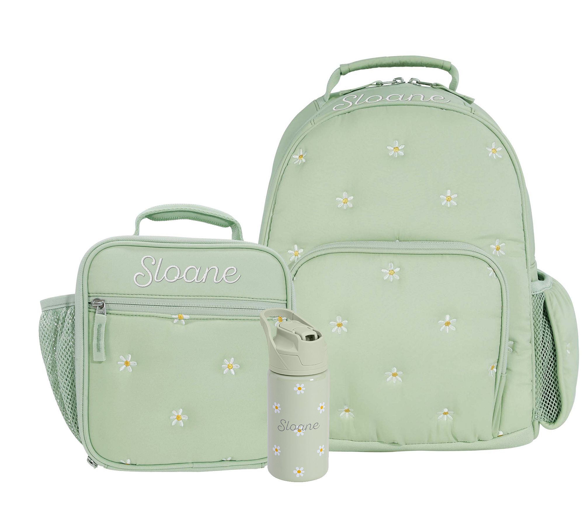 Lug Hovercar Backpack Sage Daisies Lug Classic Slim Excursion Backpack - Hovercar on QVC - YouTube main image 3
