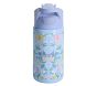 Blue Dollhouse Floral Mackenzie Water Bottle