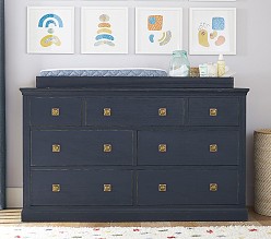 Charlie 7-Drawer Changing Table (58w x 20d")