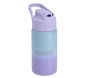 Lavender/Aqua Ombre Glitter Mackenzie Water Bottle