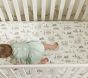 Riley Sheehey English Garden Organic Crib Fitted Sheet
