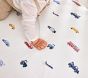 Trace Transportation Organic Cotton Crib Fitted Sheet