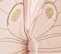 Linen Fabric Butterflies, Set of 2