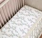 Mischa Blossom Organic Cotton Crib Fitted Sheet