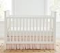 Emily &amp; Meritt Striped Ruffle Crib Skirt