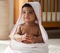 Gingham Baby Hooded Towel &amp; Washcloth Collection