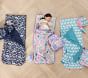 Lavender Floral Blooms Mackenzie Nap Mat &amp; Backpack Bundle