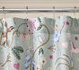 Storybook Friends Floral Shower Curtain